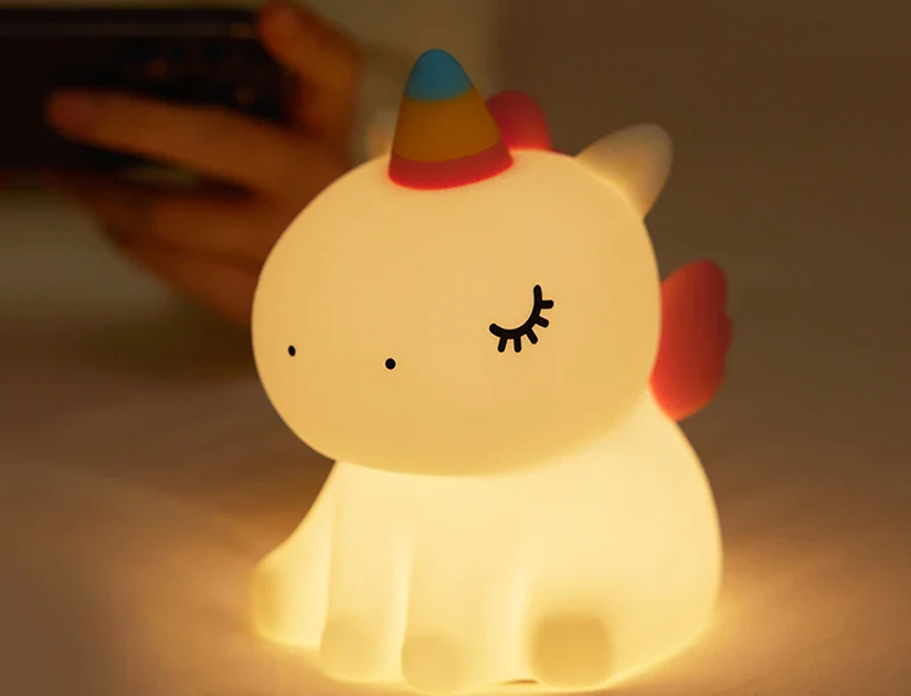 Cute Panda Silicone Patting Lamp Rechargeable Timing LED Night Light For Bedroom Bedside Room Decoration Kids Boys Birthday Gift